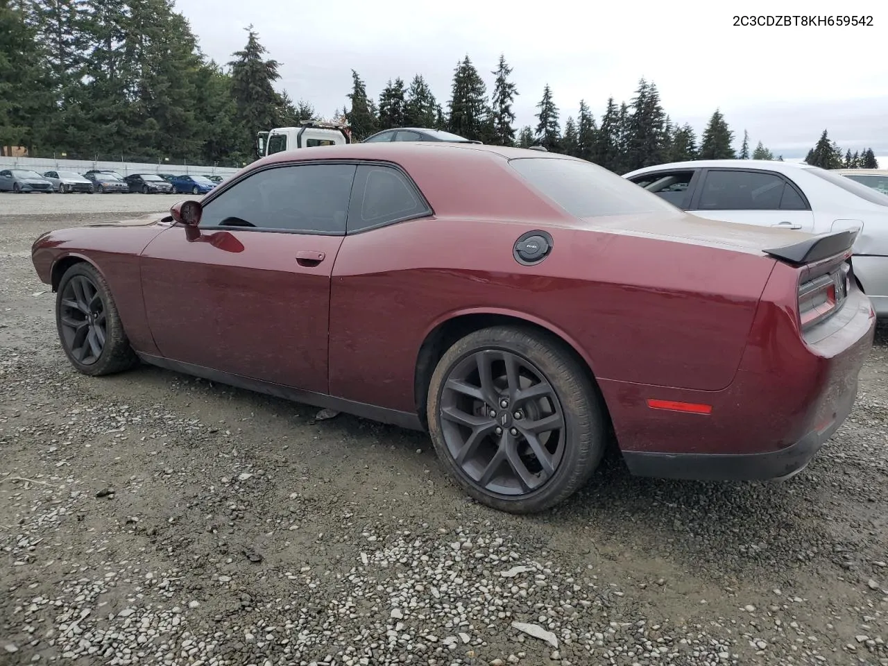 2019 Dodge Challenger R/T VIN: 2C3CDZBT8KH659542 Lot: 76847734