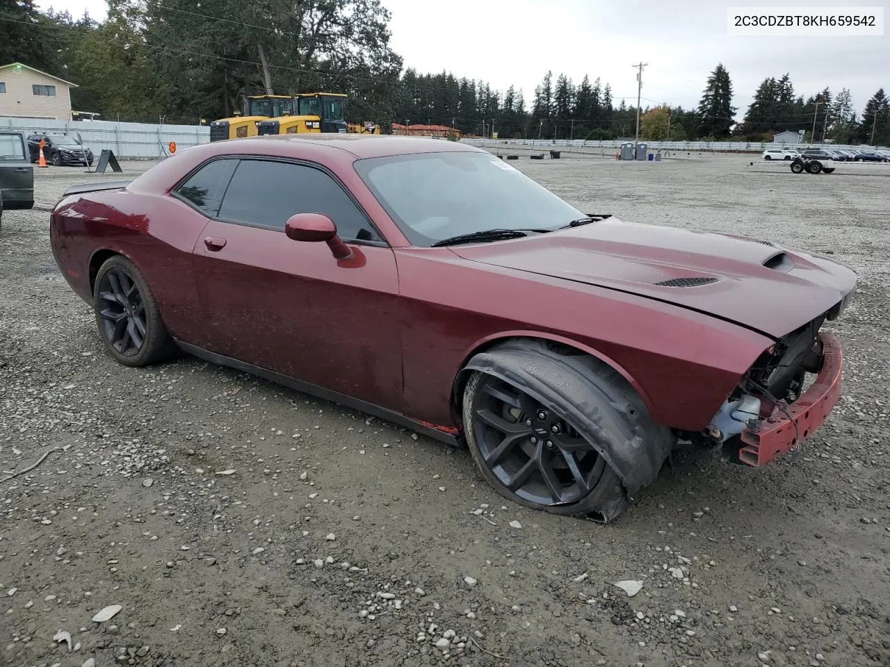 2019 Dodge Challenger R/T VIN: 2C3CDZBT8KH659542 Lot: 76847734