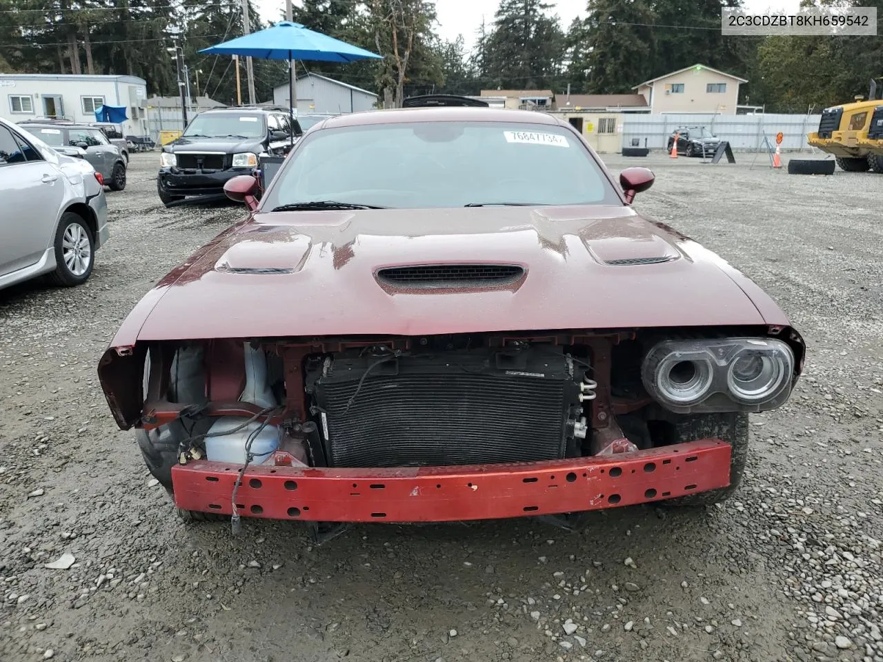 2019 Dodge Challenger R/T VIN: 2C3CDZBT8KH659542 Lot: 76847734