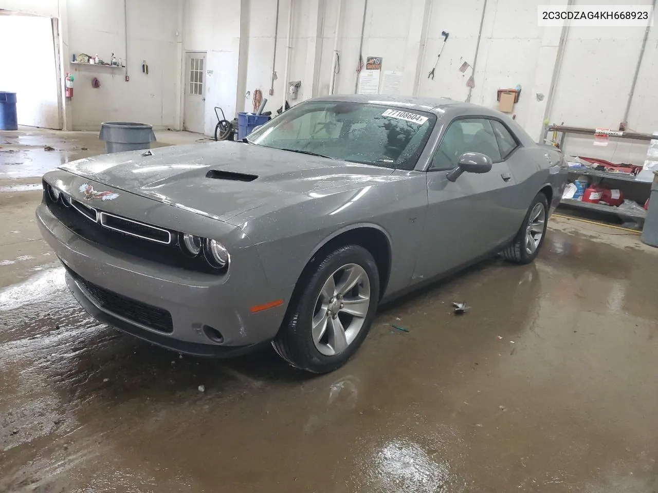 2019 Dodge Challenger Sxt VIN: 2C3CDZAG4KH668923 Lot: 77108604