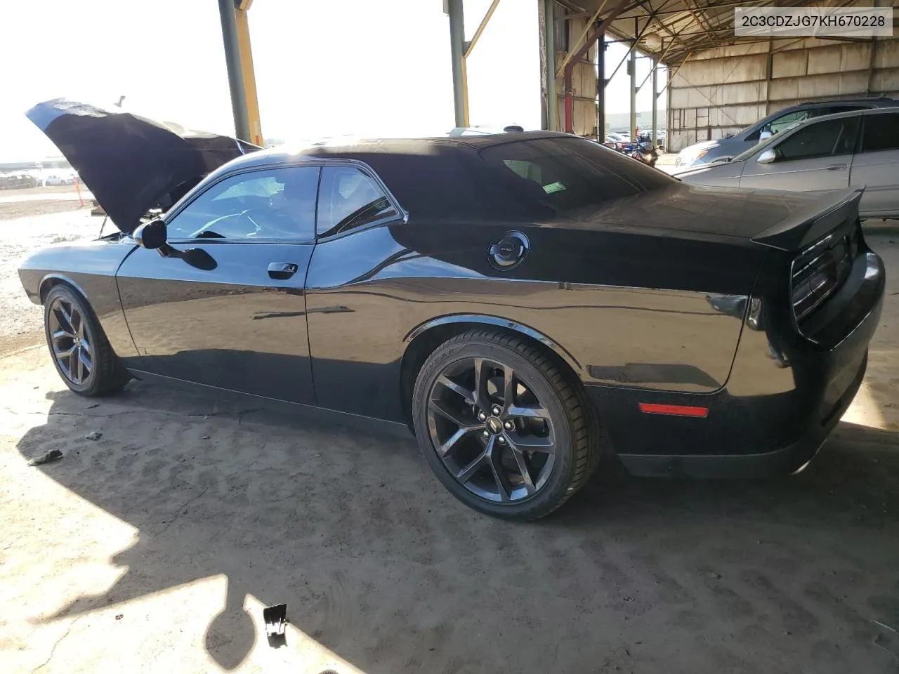 2C3CDZJG7KH670228 2019 Dodge Challenger Gt