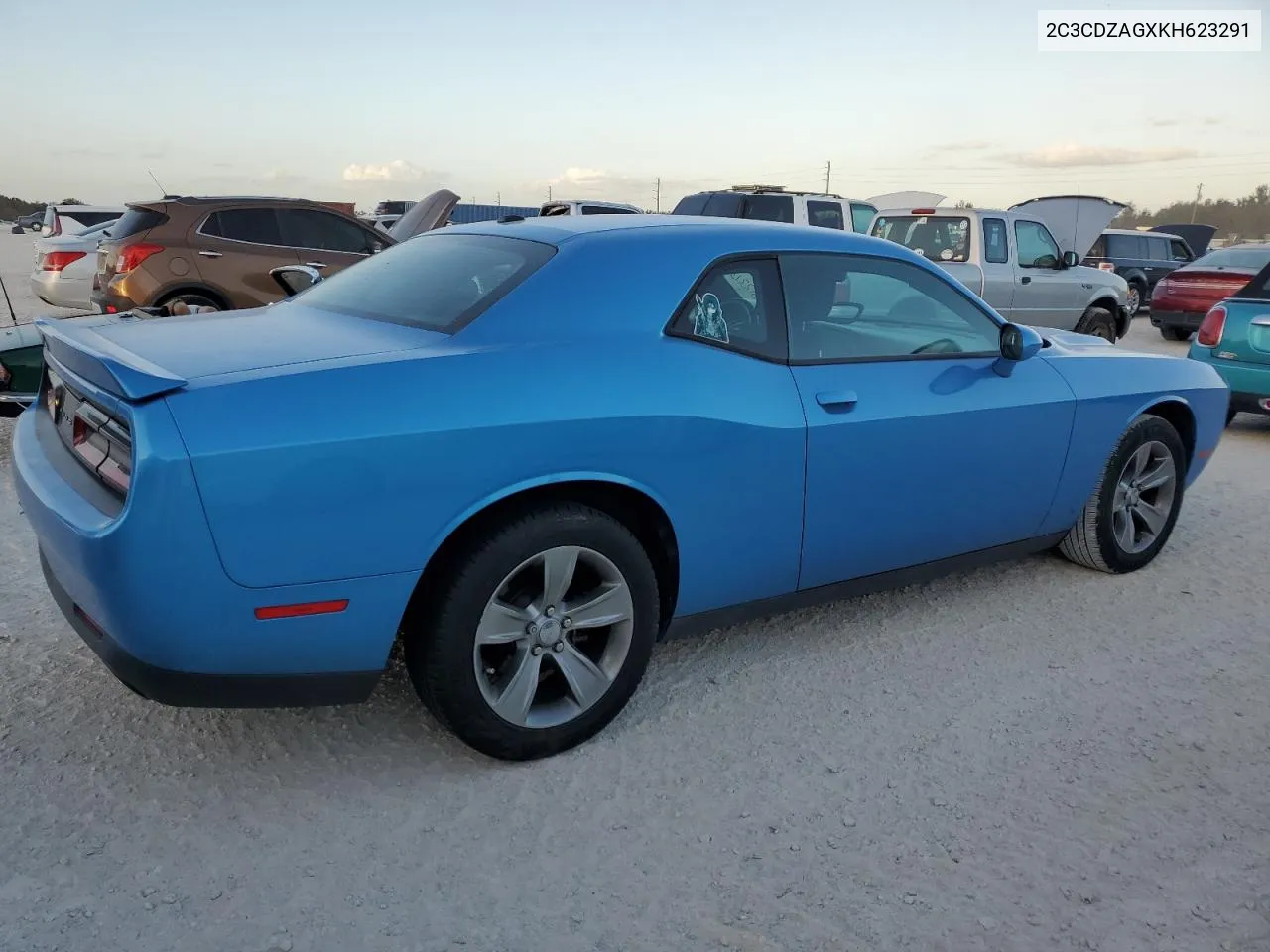 2019 Dodge Challenger Sxt VIN: 2C3CDZAGXKH623291 Lot: 77312264