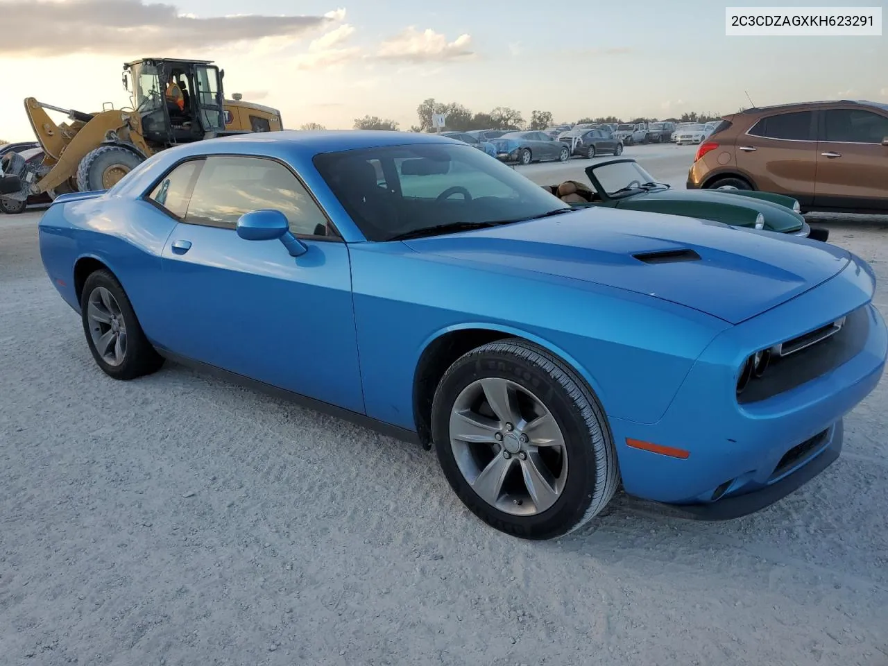 2019 Dodge Challenger Sxt VIN: 2C3CDZAGXKH623291 Lot: 77312264