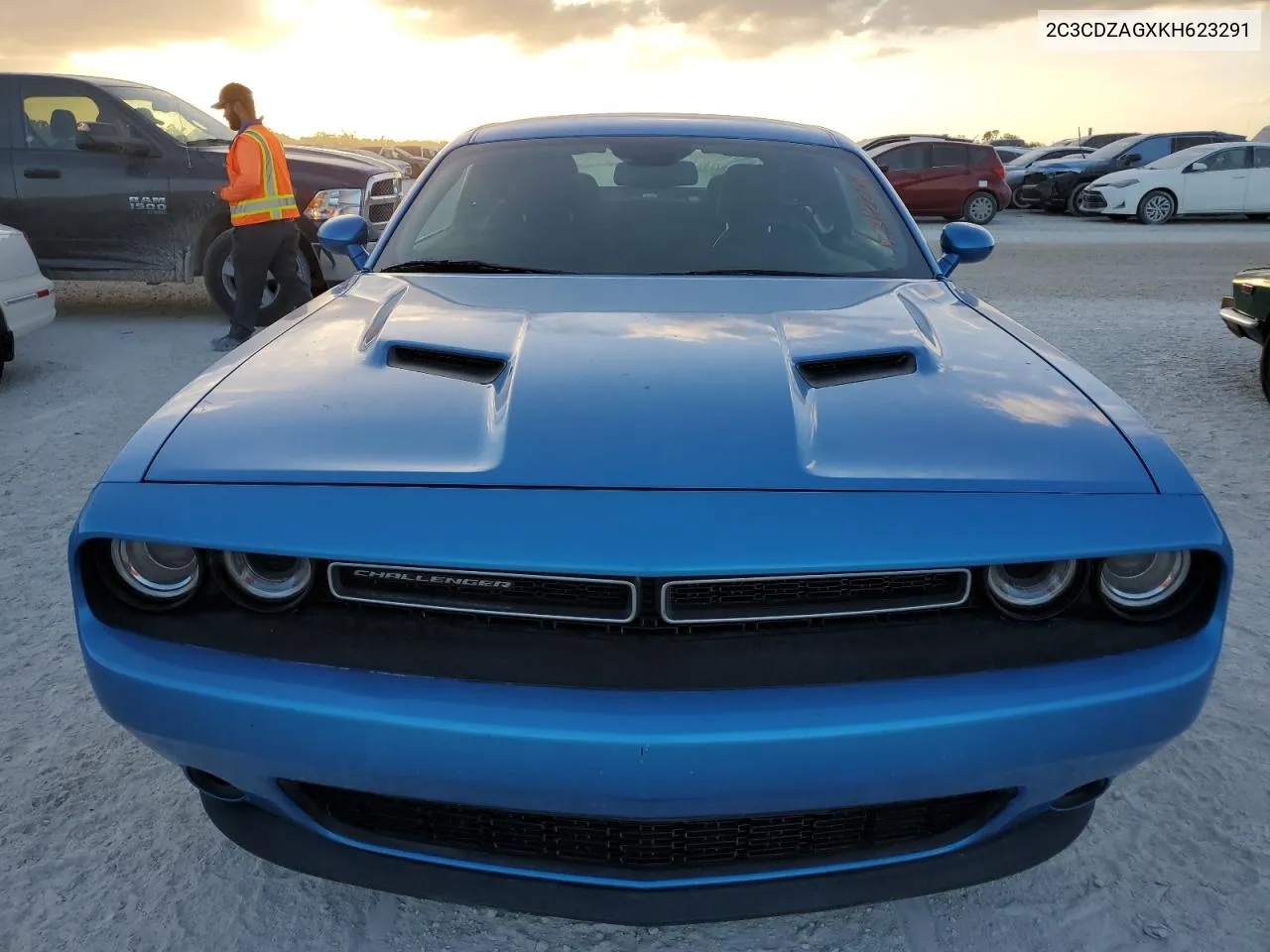 2019 Dodge Challenger Sxt VIN: 2C3CDZAGXKH623291 Lot: 77312264