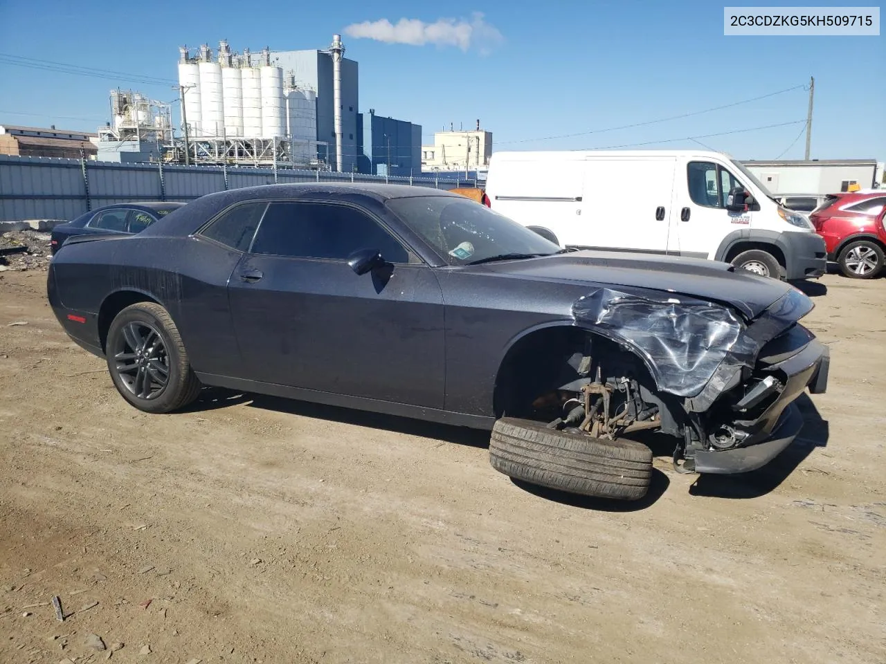 2C3CDZKG5KH509715 2019 Dodge Challenger Gt