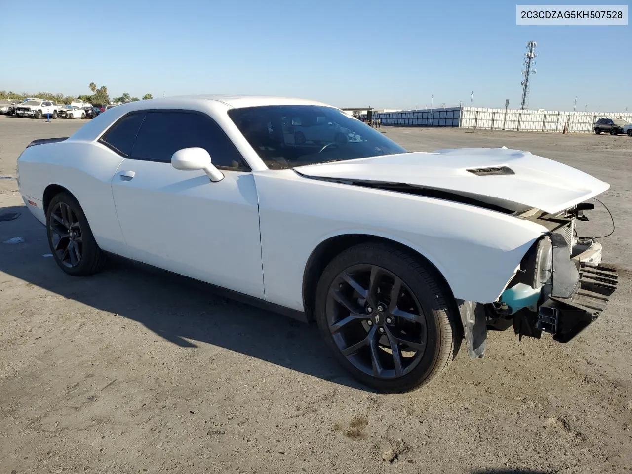 2019 Dodge Challenger Sxt VIN: 2C3CDZAG5KH507528 Lot: 77638844