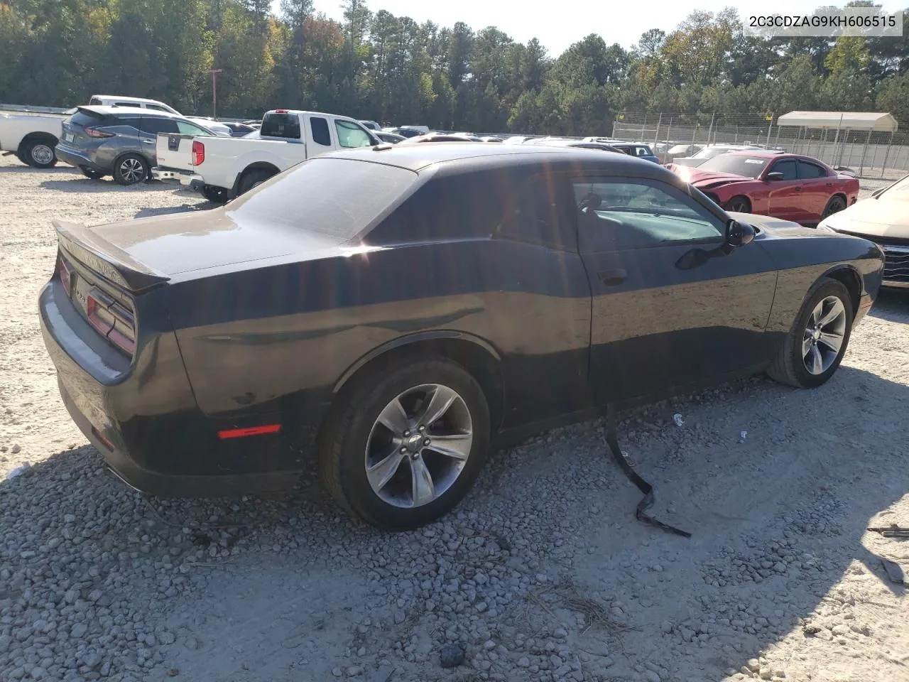 2C3CDZAG9KH606515 2019 Dodge Challenger Sxt