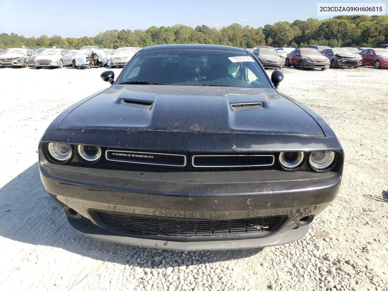 2019 Dodge Challenger Sxt VIN: 2C3CDZAG9KH606515 Lot: 77677114