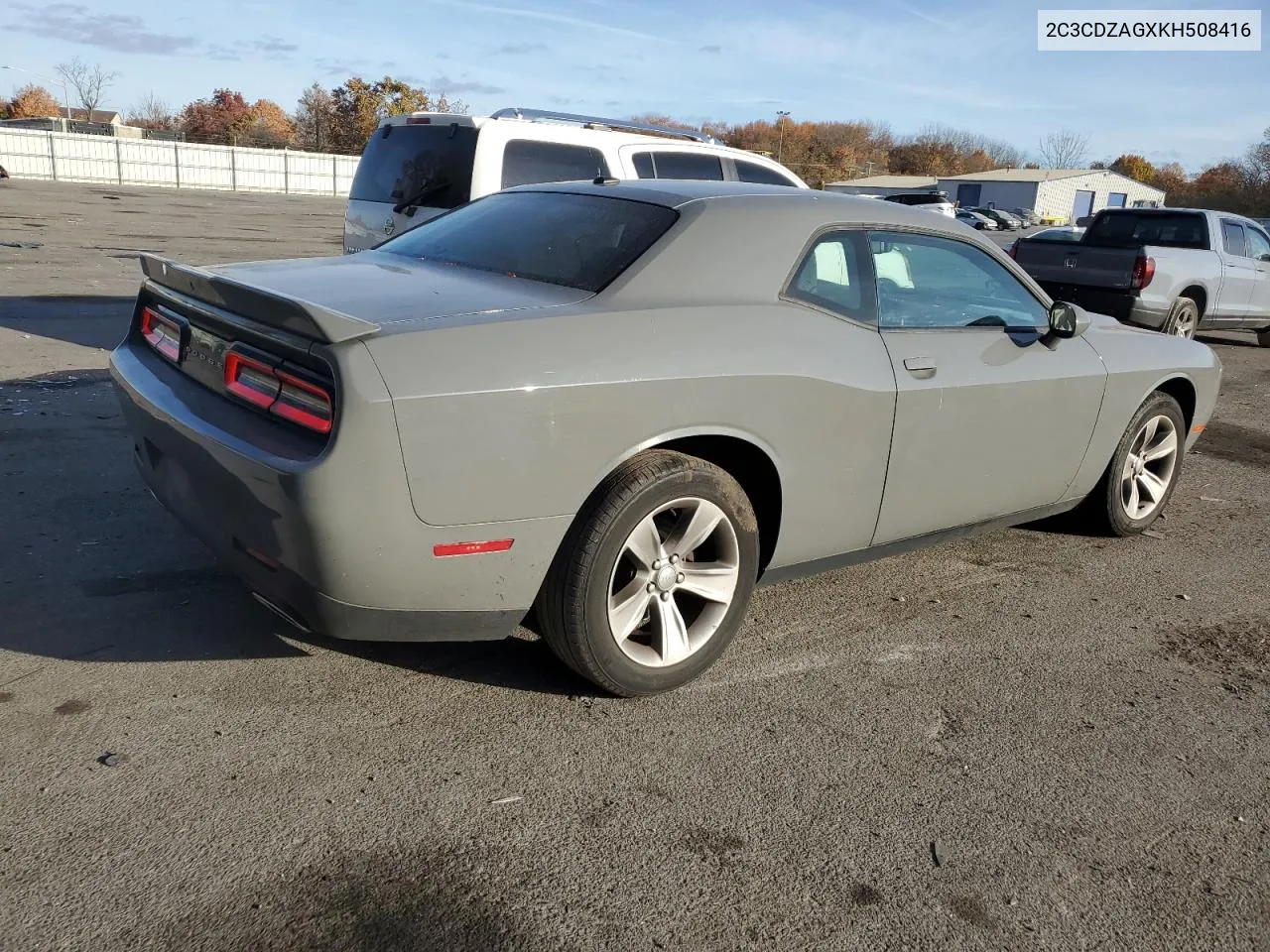 2019 Dodge Challenger Sxt VIN: 2C3CDZAGXKH508416 Lot: 77742684