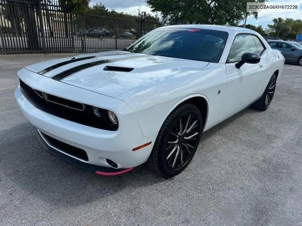 2019 Dodge Challenger VIN: 2C3CDZAG6KH672228 Lot: 77915814