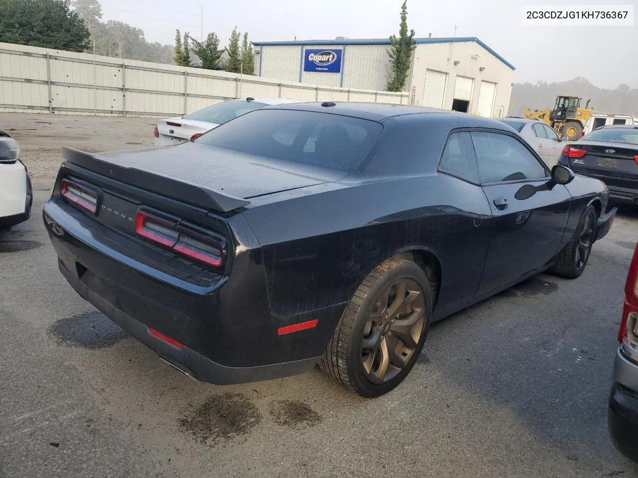 2019 Dodge Challenger Gt VIN: 2C3CDZJG1KH736367 Lot: 77965424