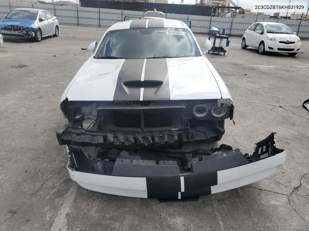 2019 Dodge Challenger R/T VIN: 2C3CDZBT6KH531929 Lot: 78163924