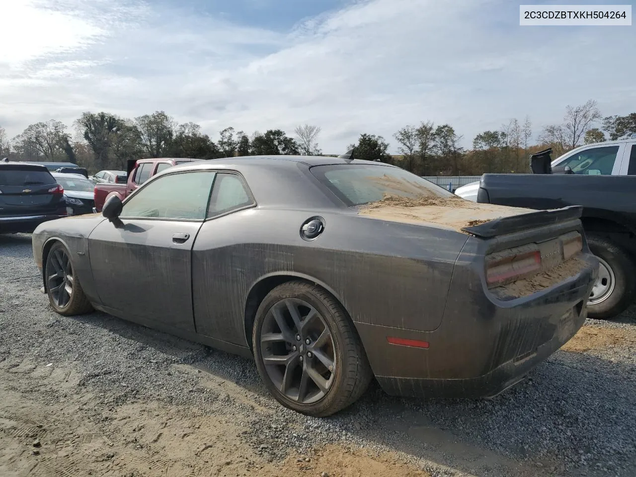 2019 Dodge Challenger R/T VIN: 2C3CDZBTXKH504264 Lot: 78256954