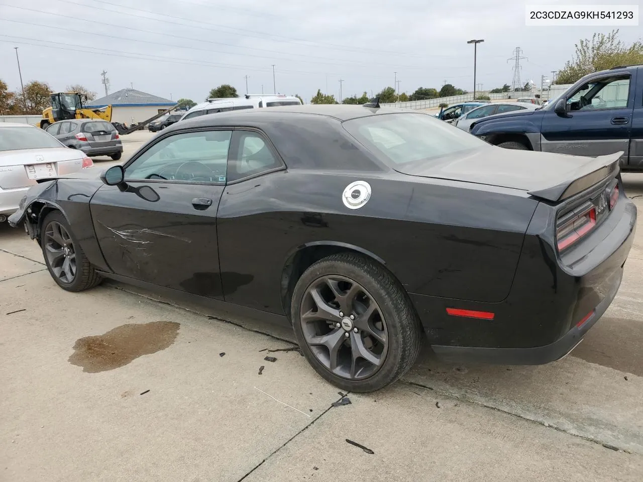 2019 Dodge Challenger Sxt VIN: 2C3CDZAG9KH541293 Lot: 78367764