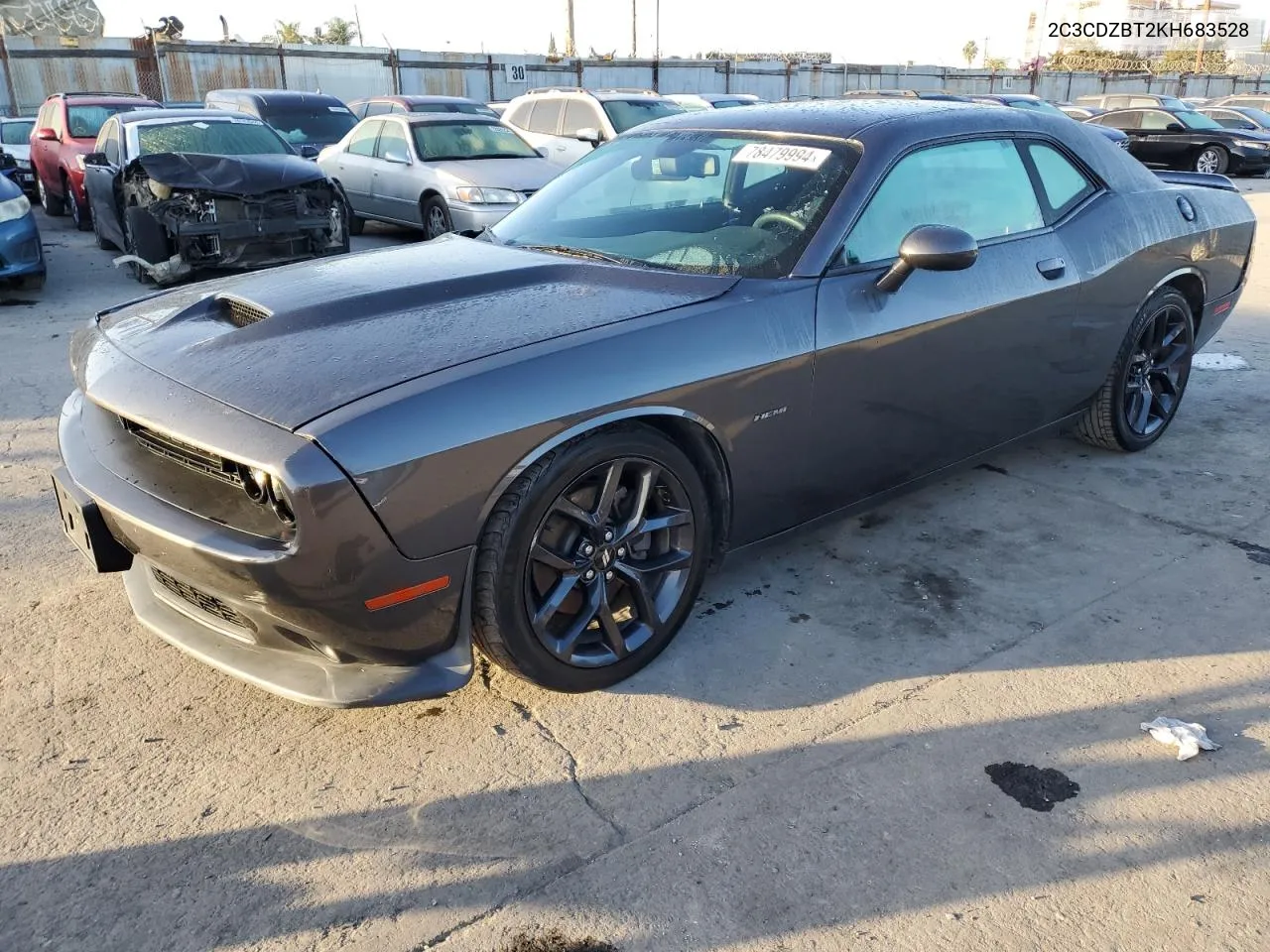 2C3CDZBT2KH683528 2019 Dodge Challenger R/T