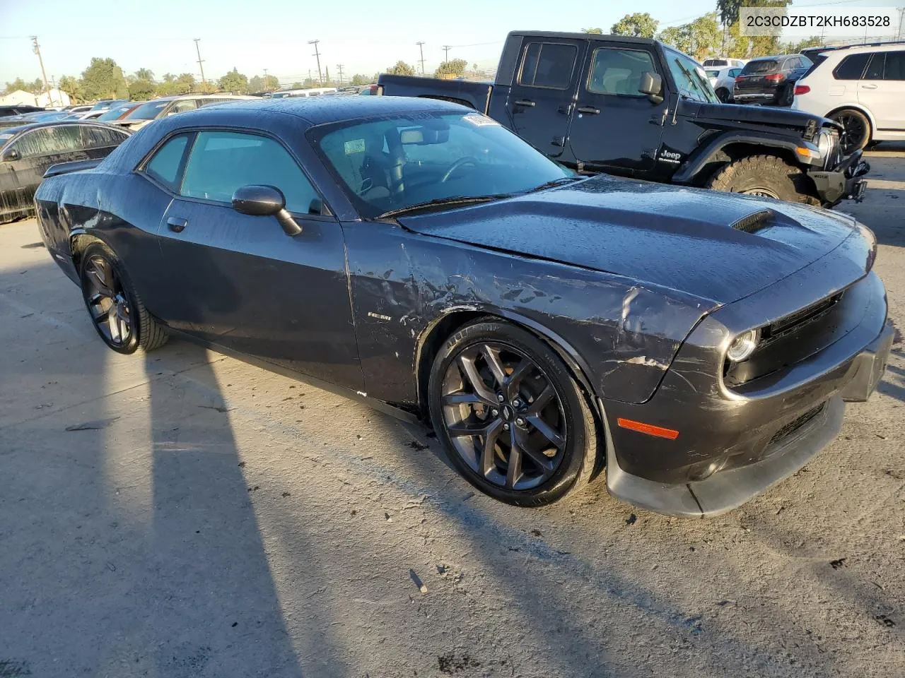 2C3CDZBT2KH683528 2019 Dodge Challenger R/T