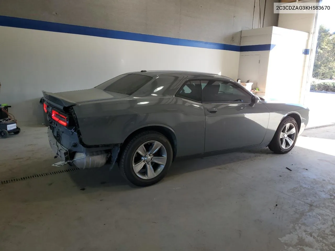 2019 Dodge Challenger Sxt VIN: 2C3CDZAG3KH583670 Lot: 78924924