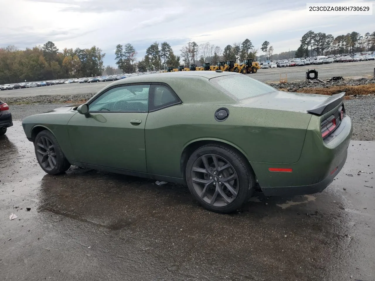 2019 Dodge Challenger Sxt VIN: 2C3CDZAG8KH730629 Lot: 79050704