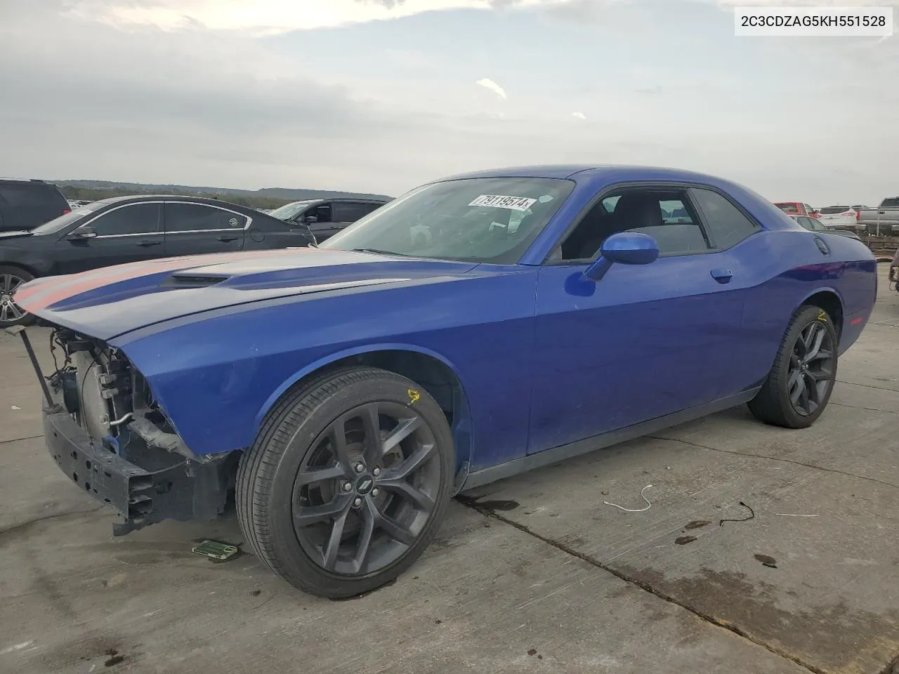 2C3CDZAG5KH551528 2019 Dodge Challenger Sxt