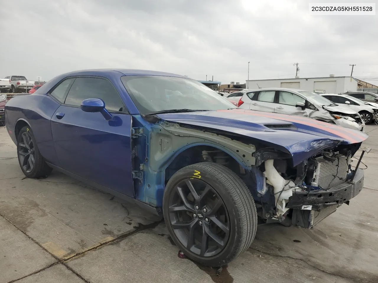 2C3CDZAG5KH551528 2019 Dodge Challenger Sxt