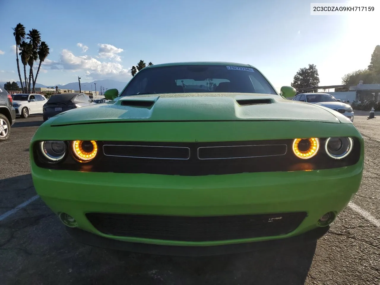 2019 Dodge Challenger Sxt VIN: 2C3CDZAG9KH717159 Lot: 79273734