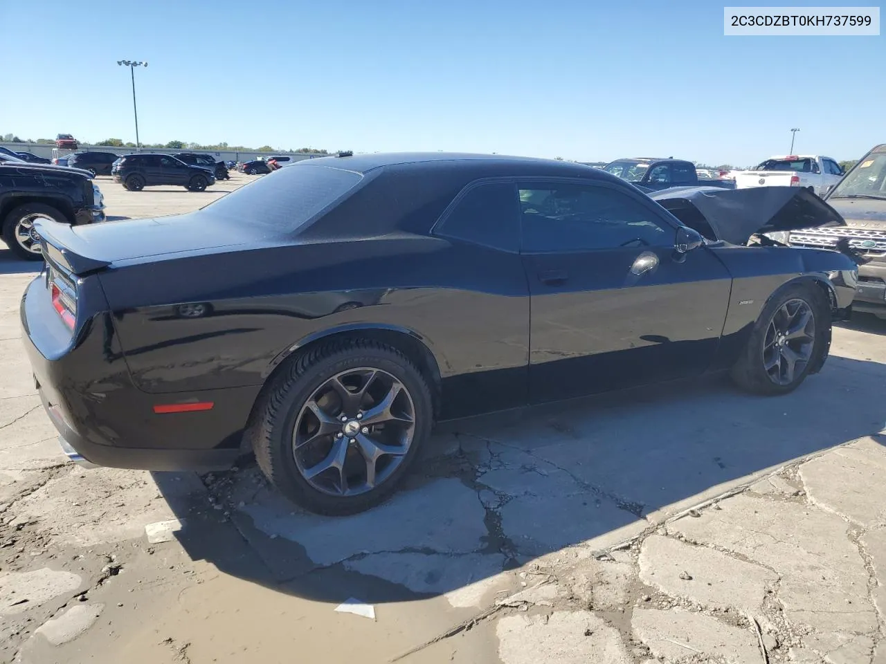 2019 Dodge Challenger R/T VIN: 2C3CDZBT0KH737599 Lot: 79316094