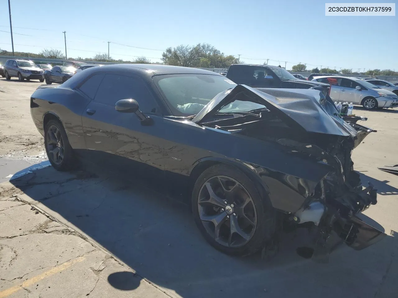 2019 Dodge Challenger R/T VIN: 2C3CDZBT0KH737599 Lot: 79316094