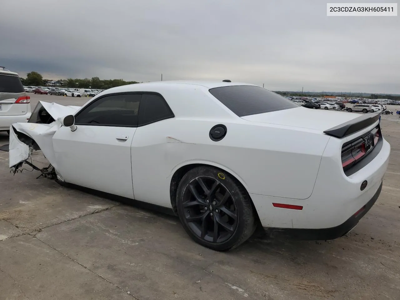 2019 Dodge Challenger Sxt VIN: 2C3CDZAG3KH605411 Lot: 79618074