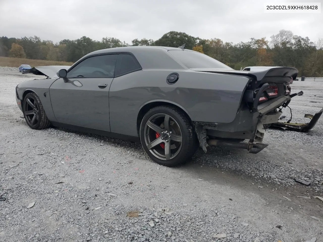 2019 Dodge Challenger Srt Hellcat Redeye VIN: 2C3CDZL9XKH618428 Lot: 79776444