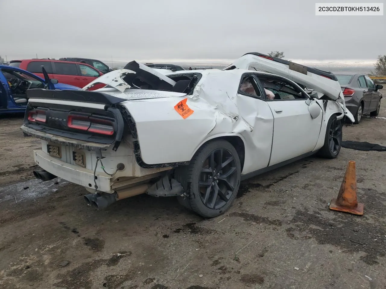 2019 Dodge Challenger R/T VIN: 2C3CDZBT0KH513426 Lot: 79964434