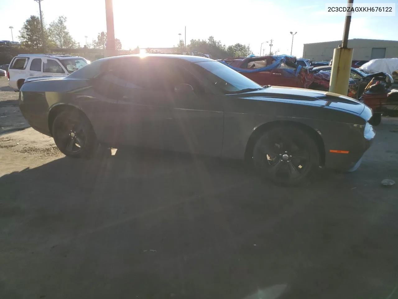 2019 Dodge Challenger Sxt VIN: 2C3CDZAGXKH676122 Lot: 80085934