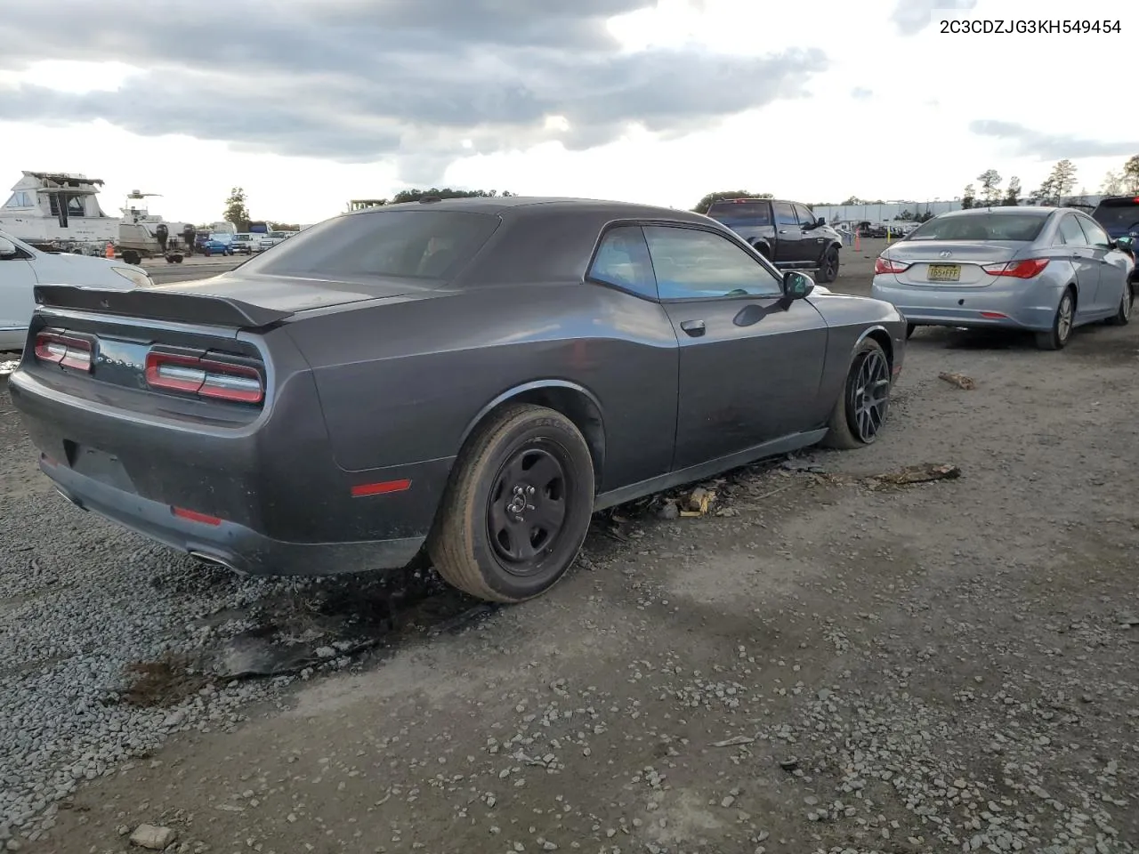 2019 Dodge Challenger Gt VIN: 2C3CDZJG3KH549454 Lot: 80189524