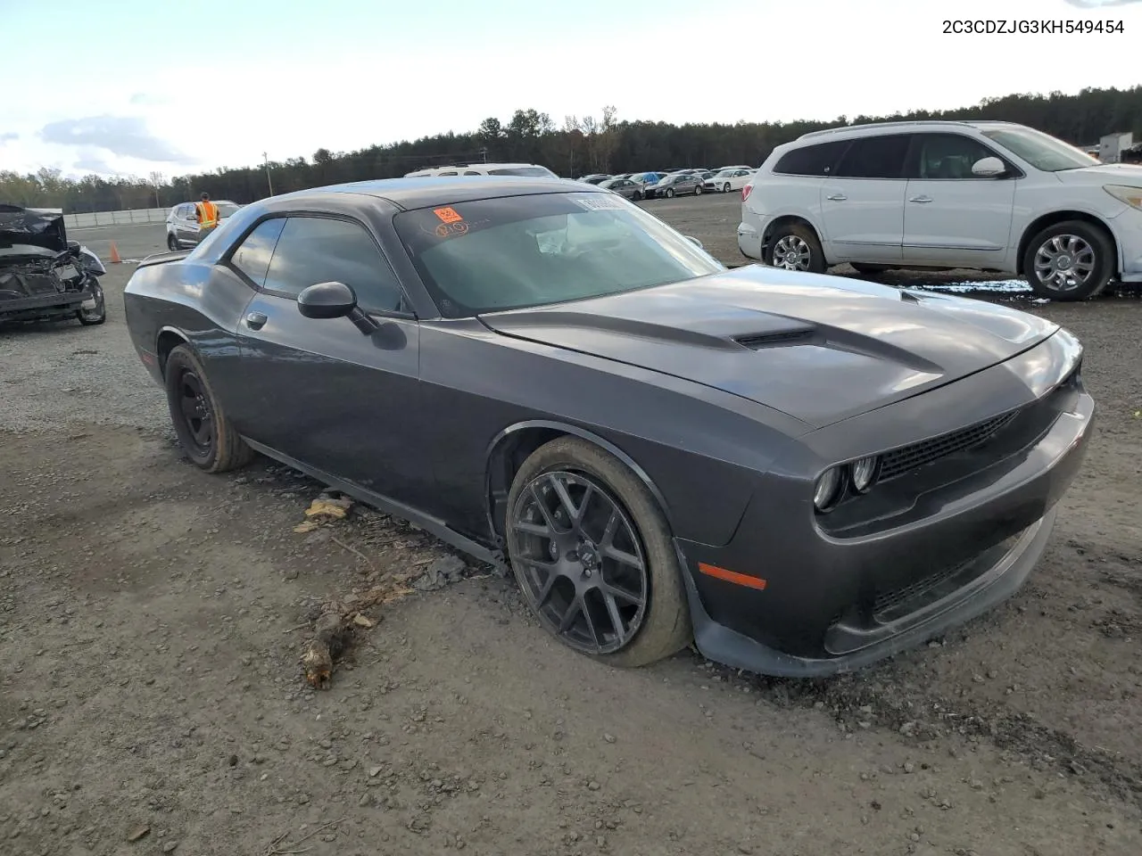 2019 Dodge Challenger Gt VIN: 2C3CDZJG3KH549454 Lot: 80189524