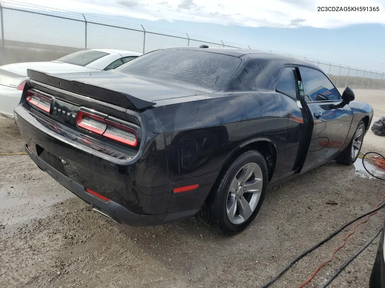 2019 Dodge Challenger Sxt VIN: 2C3CDZAG5KH591365 Lot: 80329034