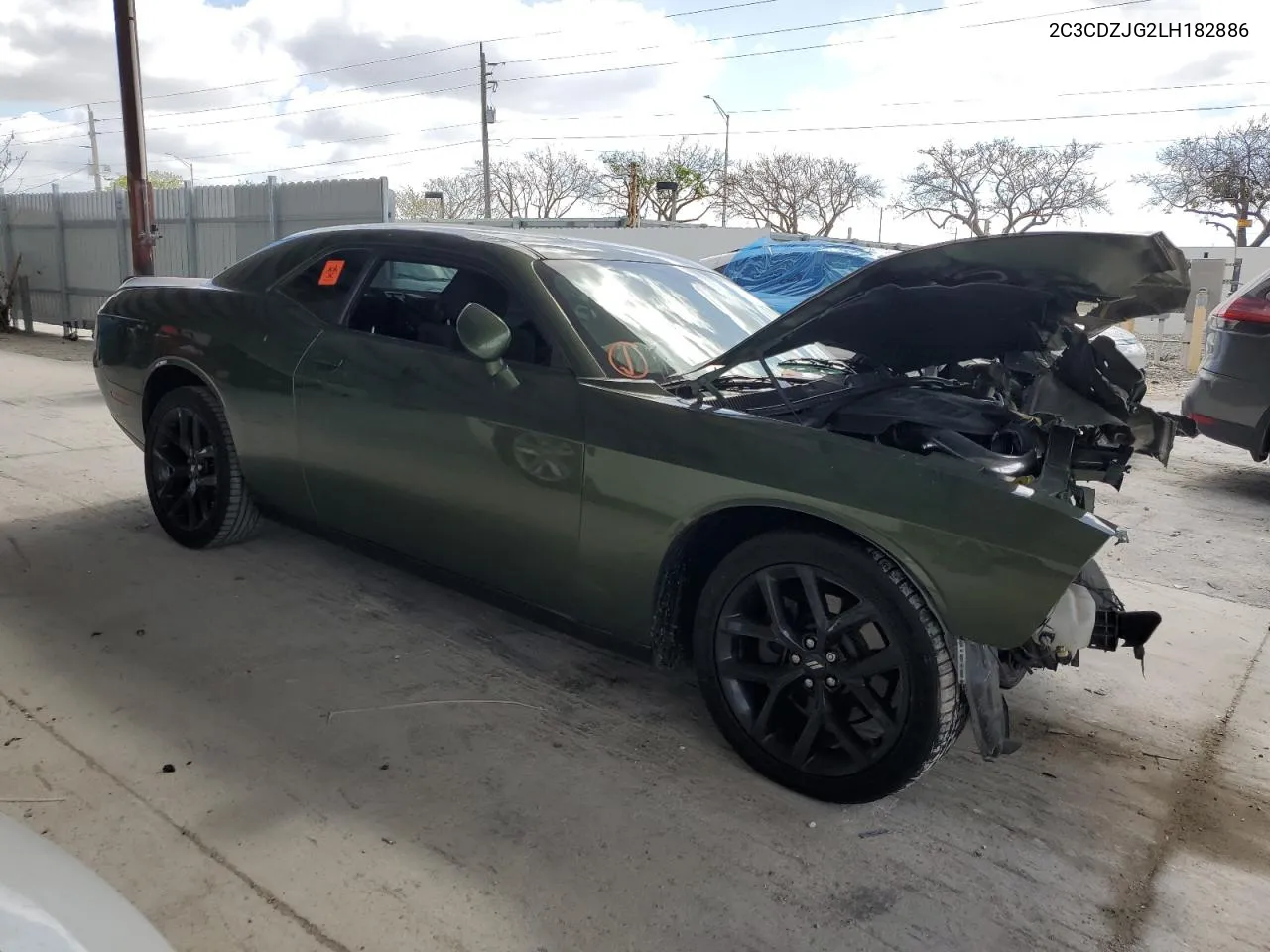 2C3CDZJG2LH182886 2020 Dodge Challenger Gt