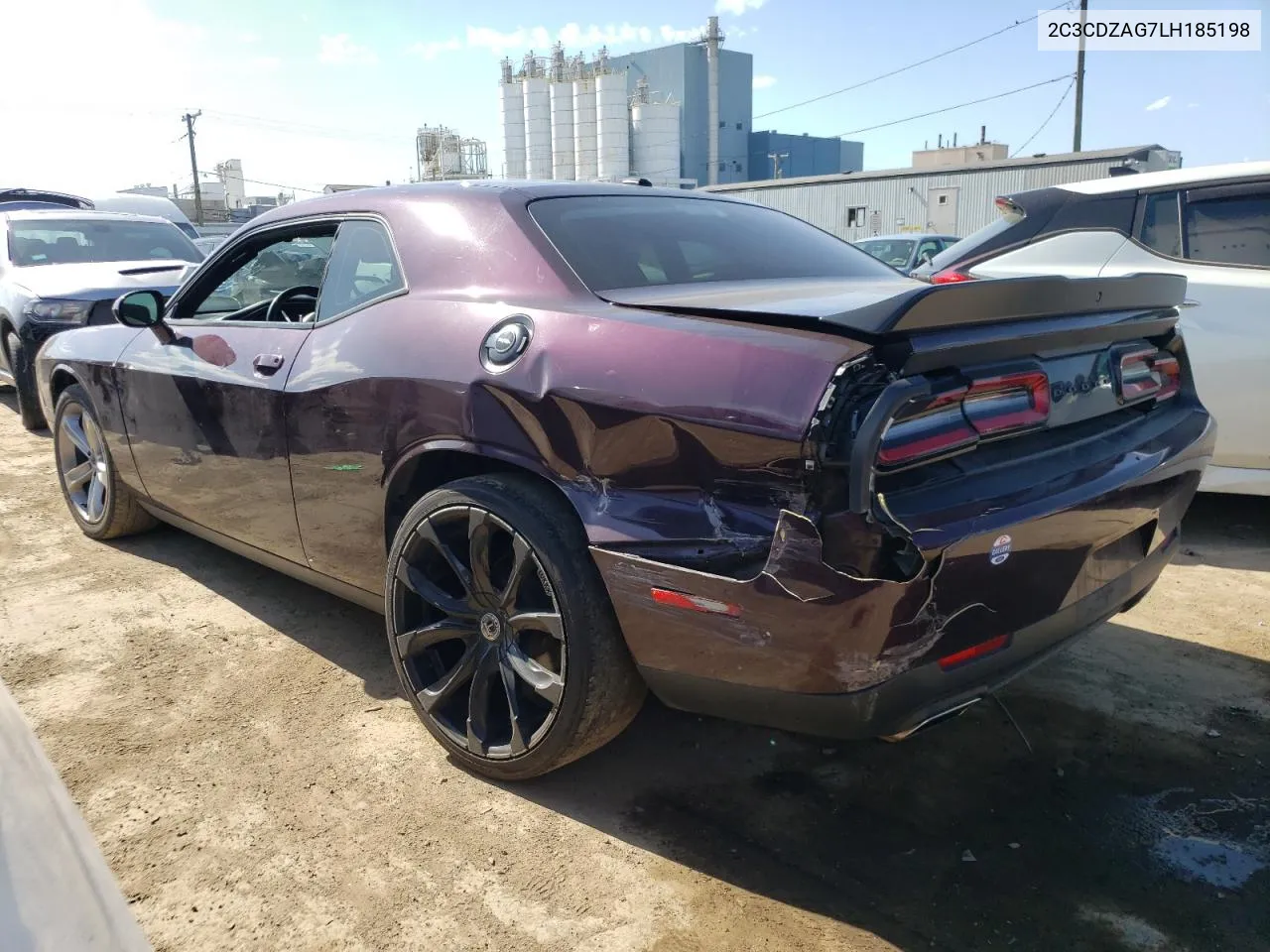 2020 Dodge Challenger Sxt VIN: 2C3CDZAG7LH185198 Lot: 55280644