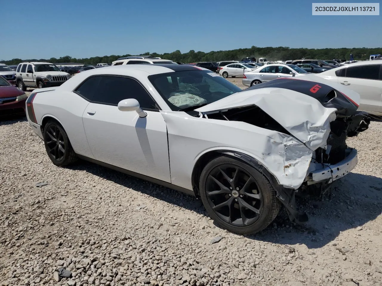 2C3CDZJGXLH113721 2020 Dodge Challenger Gt