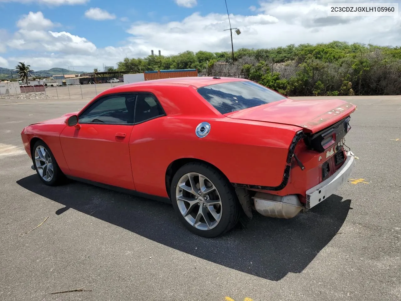 2020 Dodge Challenger Gt VIN: 2C3CDZJGXLH105960 Lot: 58465044