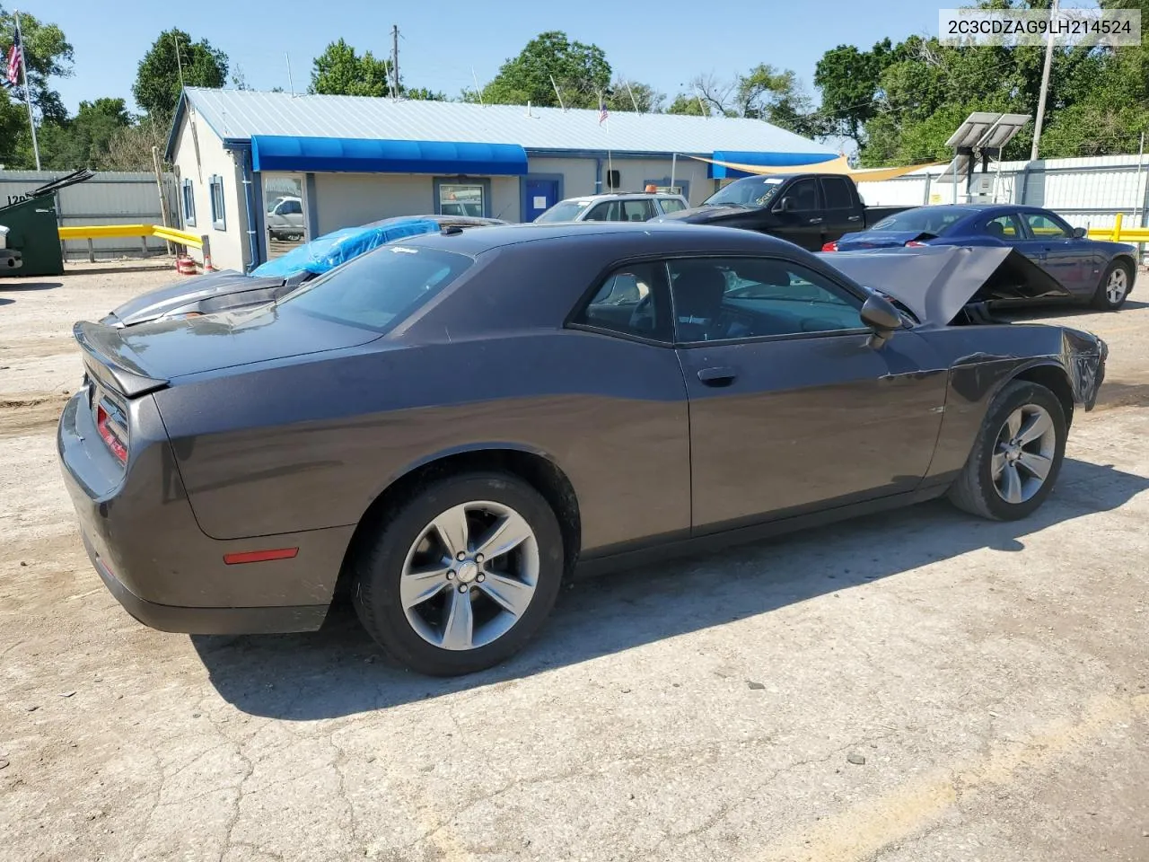 2020 Dodge Challenger Sxt VIN: 2C3CDZAG9LH214524 Lot: 58695354