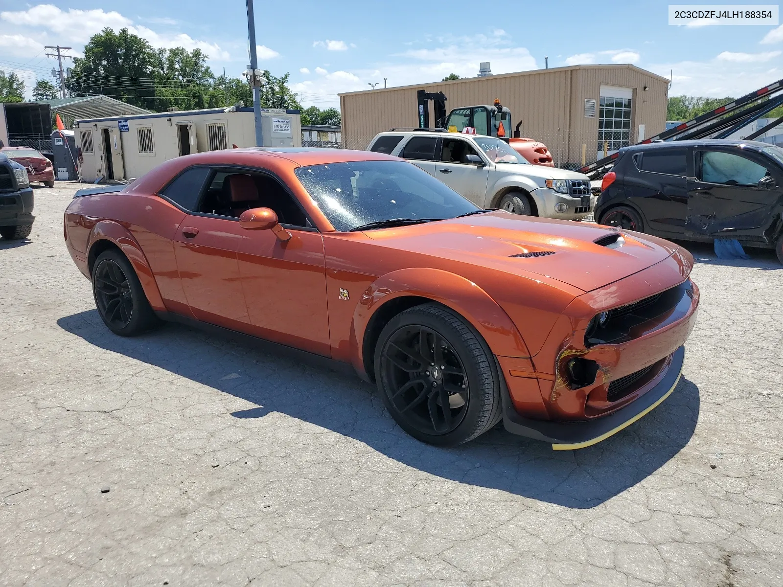 2020 Dodge Challenger R/T Scat Pack VIN: 2C3CDZFJ4LH188354 Lot: 60220164