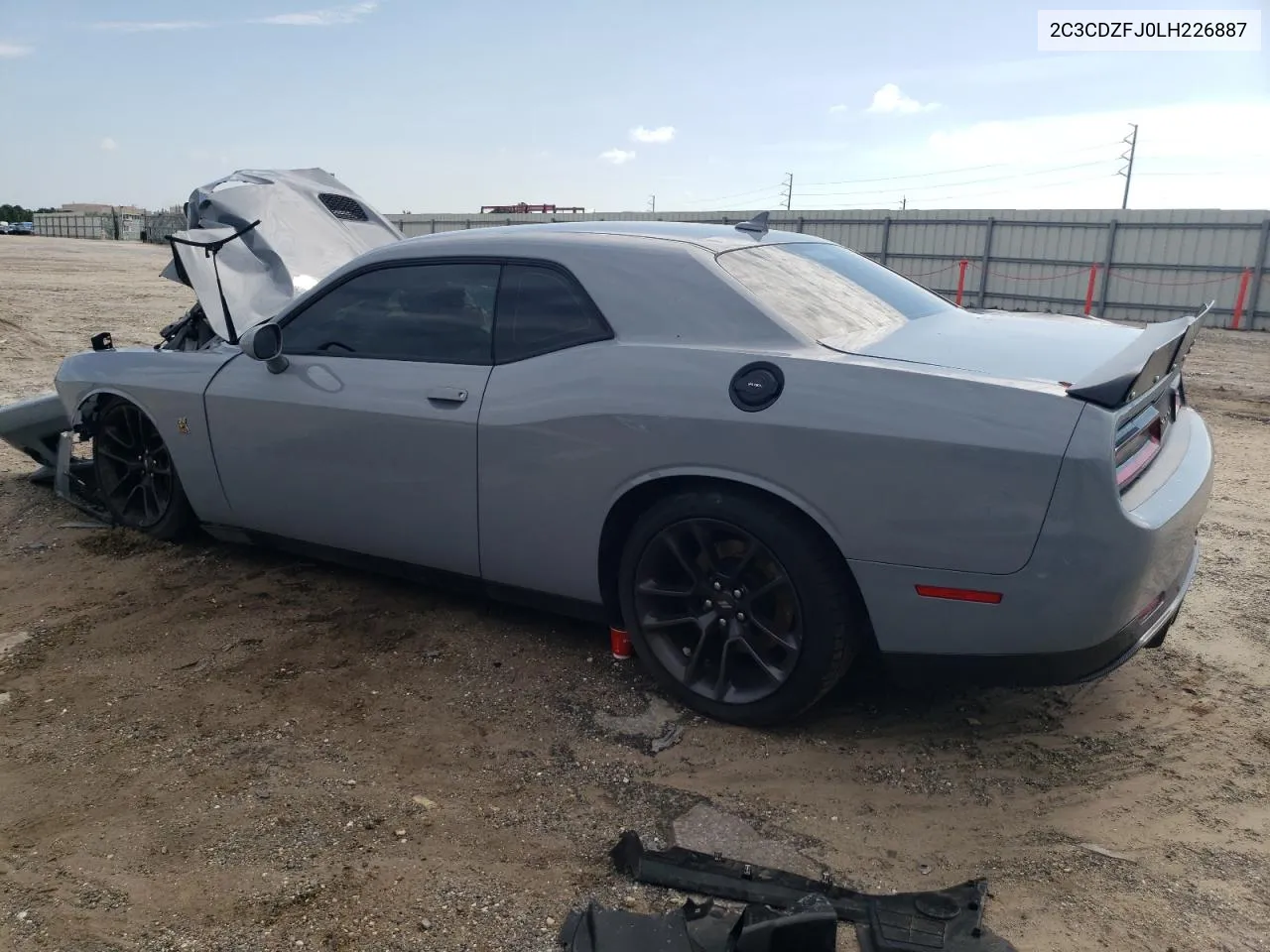 2020 Dodge Challenger R/T Scat Pack VIN: 2C3CDZFJ0LH226887 Lot: 62052604