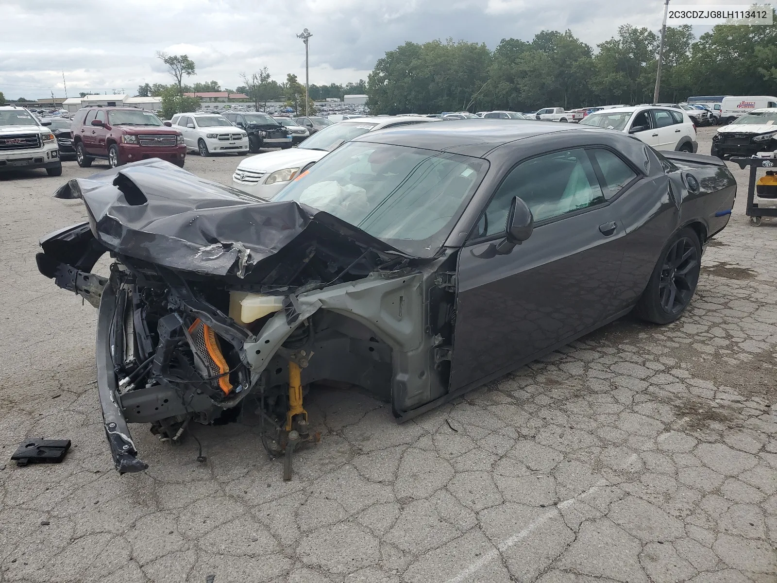 2020 Dodge Challenger Gt VIN: 2C3CDZJG8LH113412 Lot: 63378994