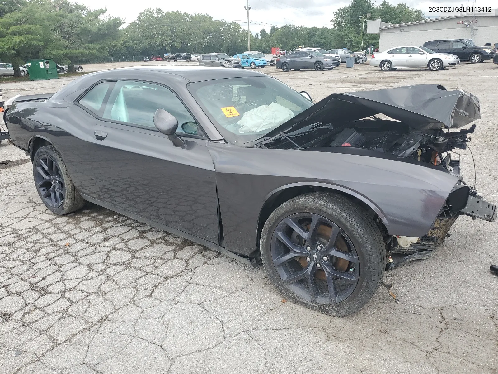 2020 Dodge Challenger Gt VIN: 2C3CDZJG8LH113412 Lot: 63378994