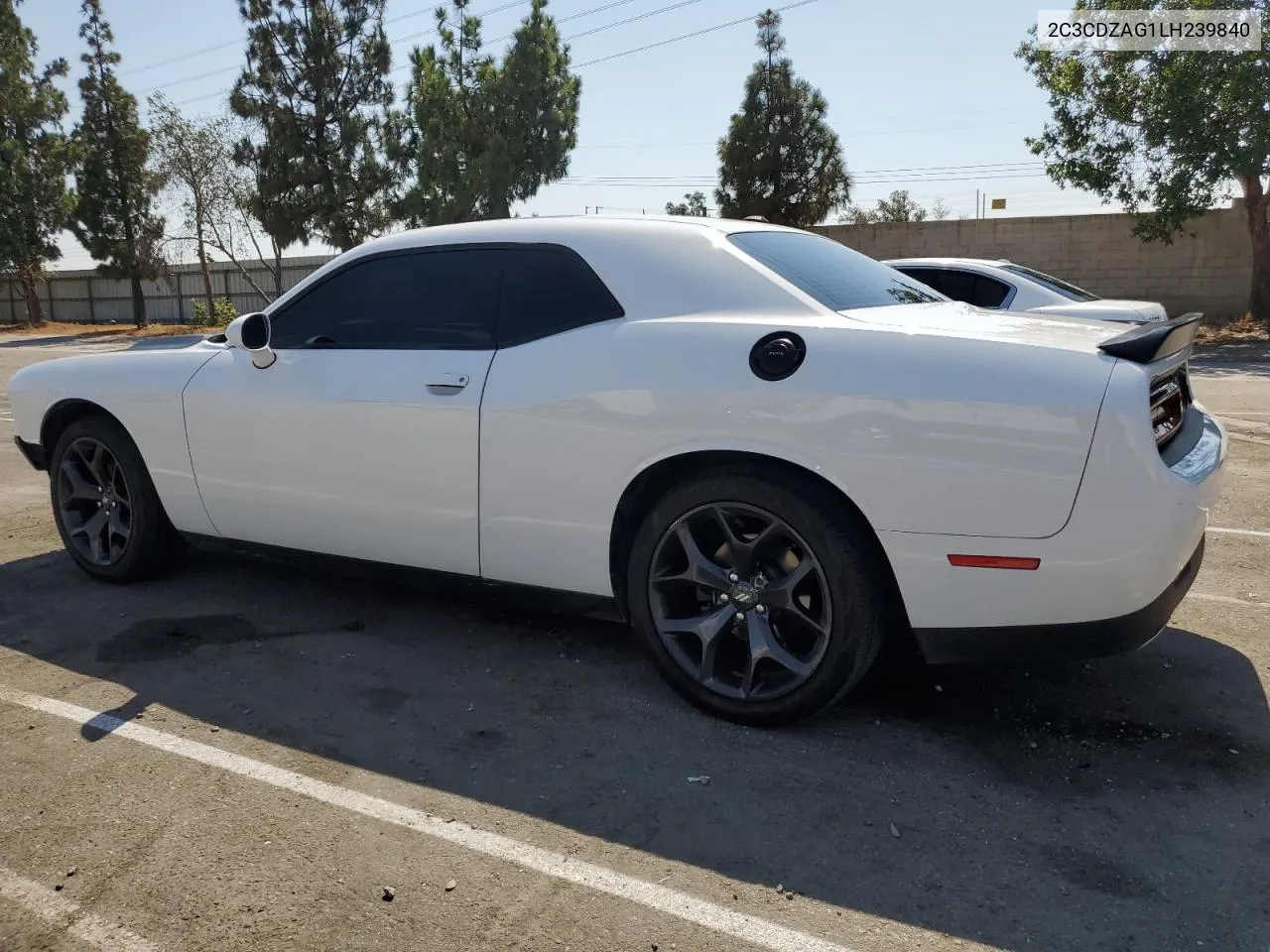 2020 Dodge Challenger Sxt VIN: 2C3CDZAG1LH239840 Lot: 64092044