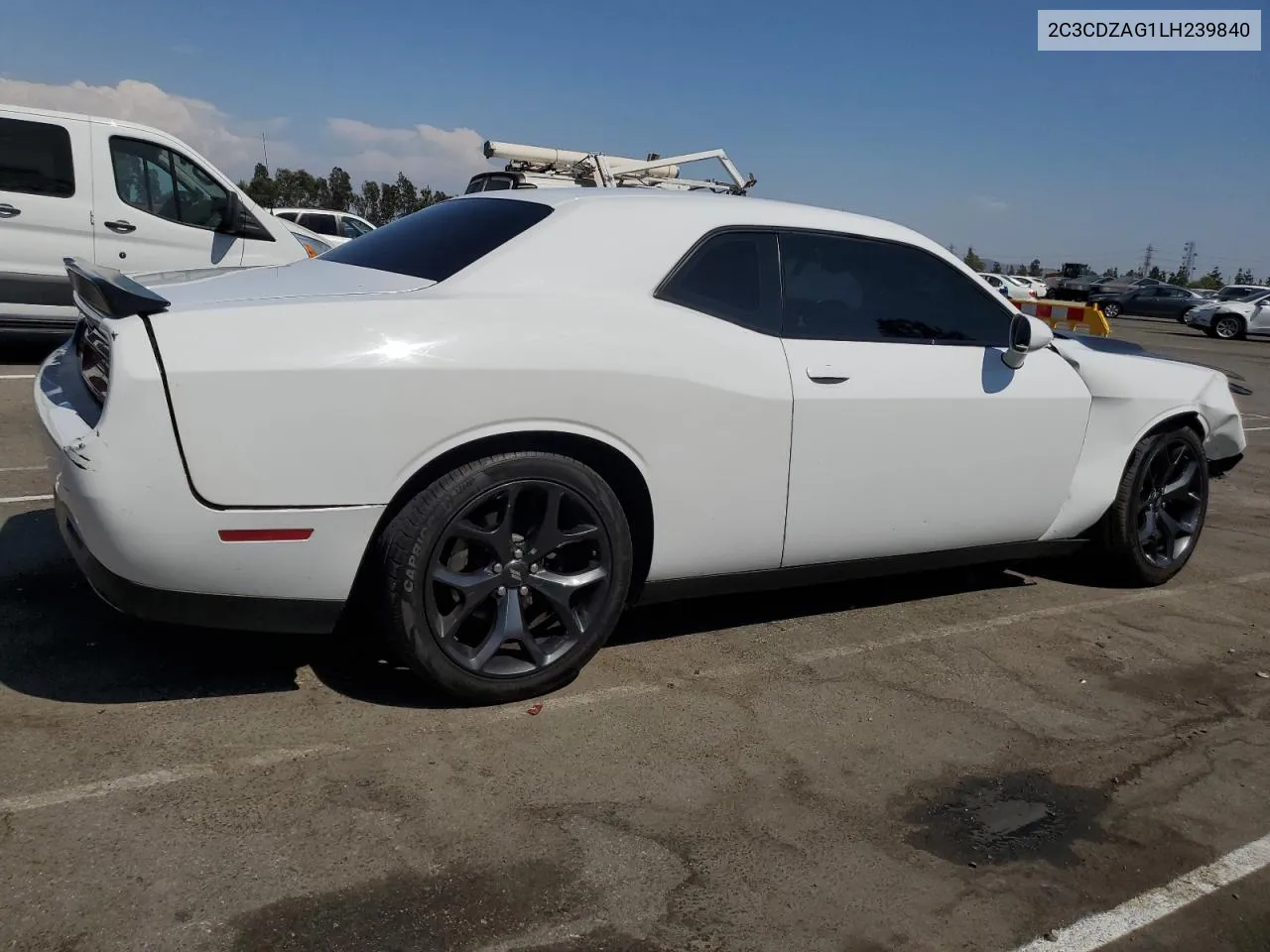 2C3CDZAG1LH239840 2020 Dodge Challenger Sxt