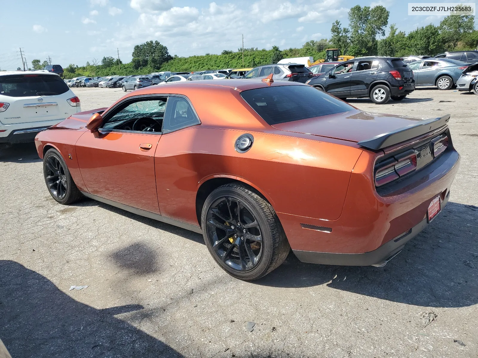 2020 Dodge Challenger R/T Scat Pack VIN: 2C3CDZFJ7LH235683 Lot: 64965274