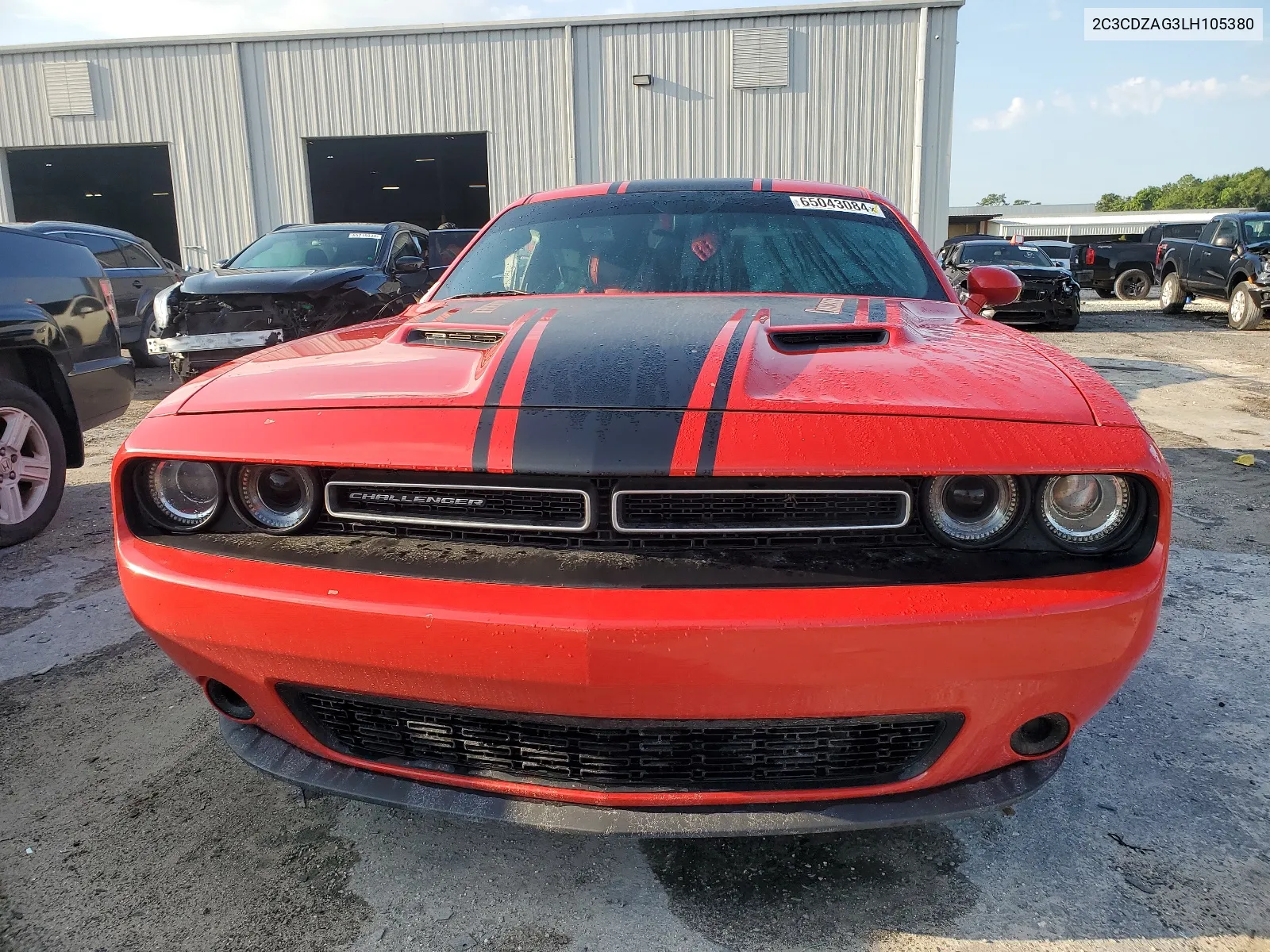 2020 Dodge Challenger Sxt VIN: 2C3CDZAG3LH105380 Lot: 65043084