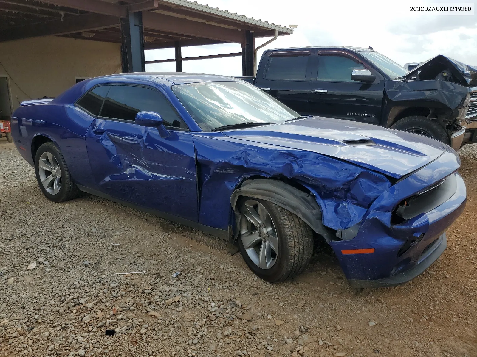 2020 Dodge Challenger Sxt VIN: 2C3CDZAGXLH219280 Lot: 66022524