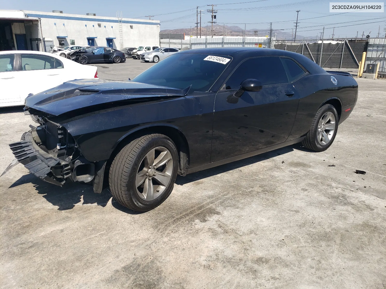 2C3CDZAG9LH104220 2020 Dodge Challenger Sxt