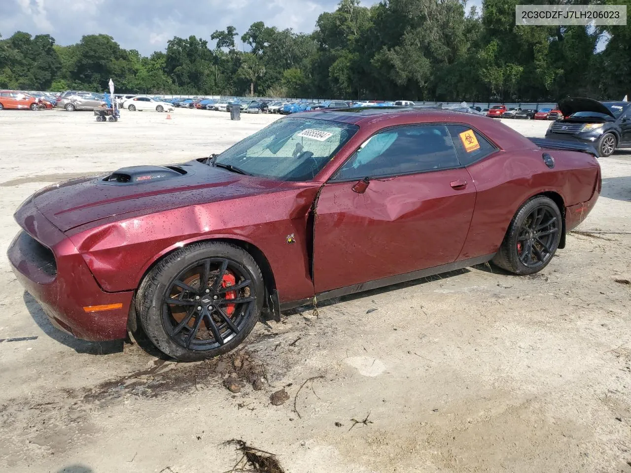 2020 Dodge Challenger R/T Scat Pack VIN: 2C3CDZFJ7LH206023 Lot: 66855894